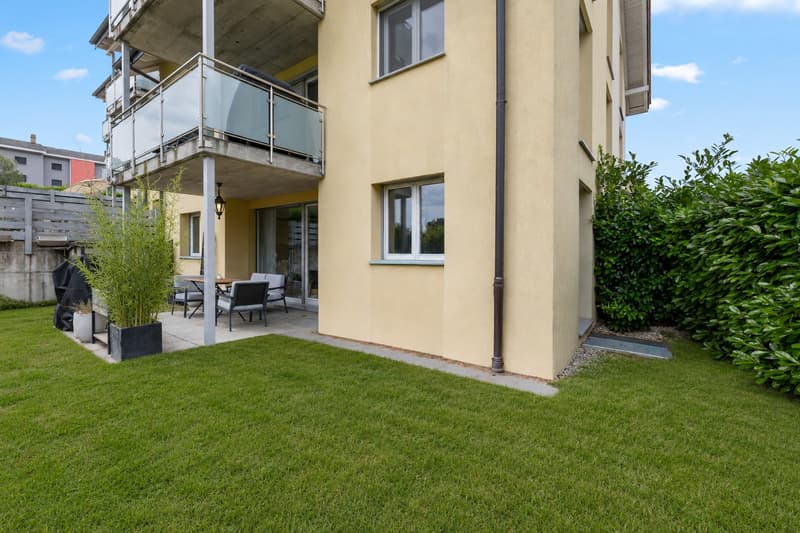 Appartement lumineux de 4.5 pièces avec jardin à Léchelles (1)