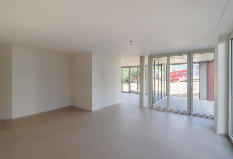 High-quality 4.5 room new apartment on the ground floor, centrally and naturally located (4)