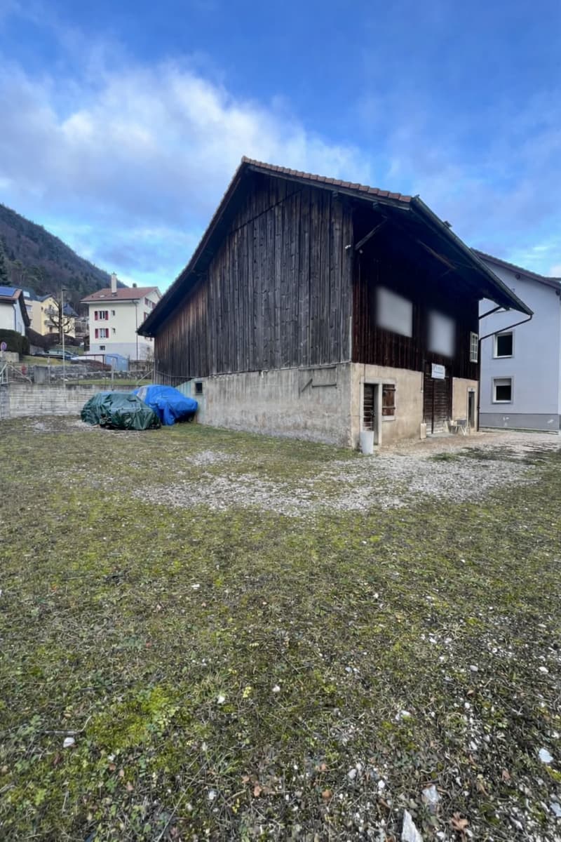 Old barn to renovate – Investment opportunity in Moutier (HA3pc zone) (2)