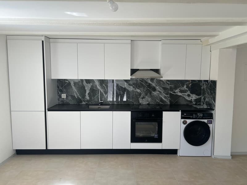 Charmant appartement sous les toits de 2 pièces à Frinvillier, entièrement rénové ! (2)