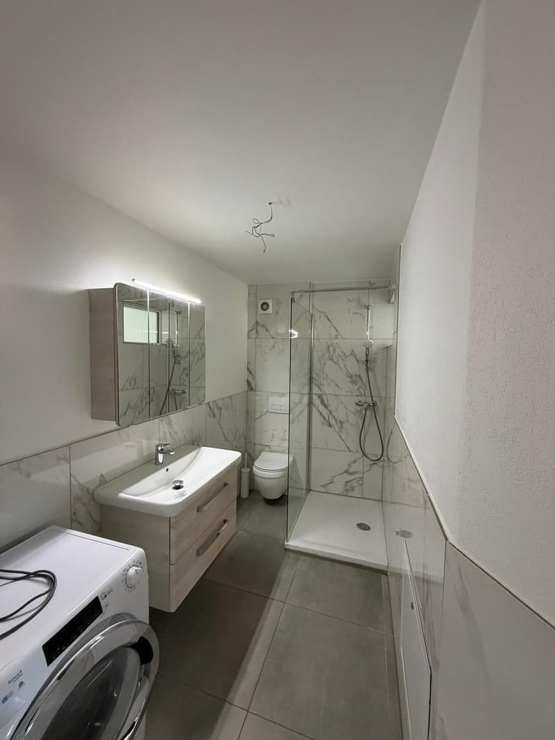 Appartement 2,5 pièces rénové avec mezzanine / Renovierte 2.5-Zimmer-Wohnung, Bahnhof in Gehdistanz (8)