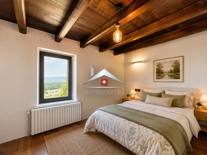Prächtiges Charakterferienhaus mit 10 Zimmern zur Miete in Cranves-Sales (9)