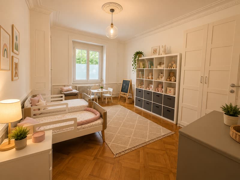 Meraviglioso appartamento di 155 m² con giardino vero, di fronte al Parc Bertrand (7)
