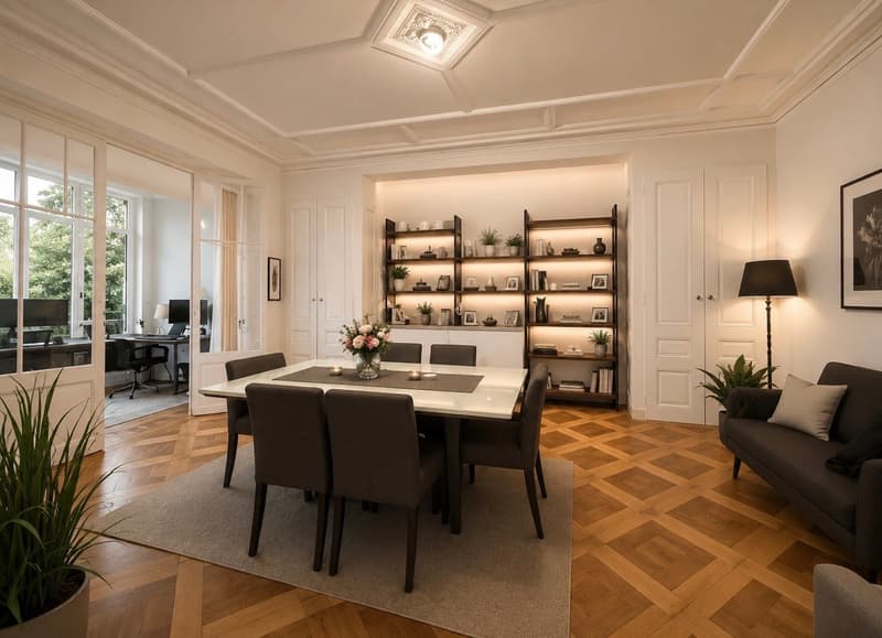 Meraviglioso appartamento di 155 m² con giardino vero, di fronte al Parc Bertrand (1)