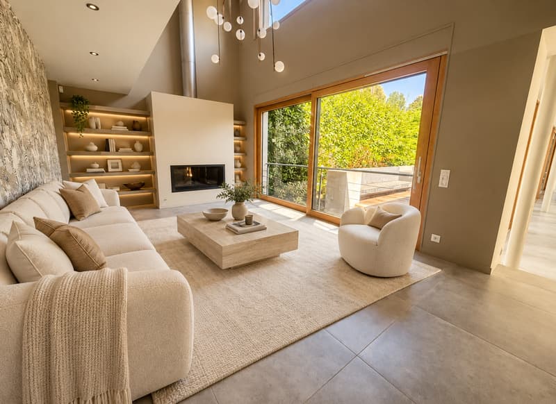Villa contemporaine d’exception à Choulex (2)