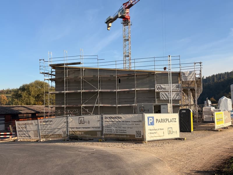 Workboxen in Egliswil, Neubau Gewerbepark Neumatt (2)