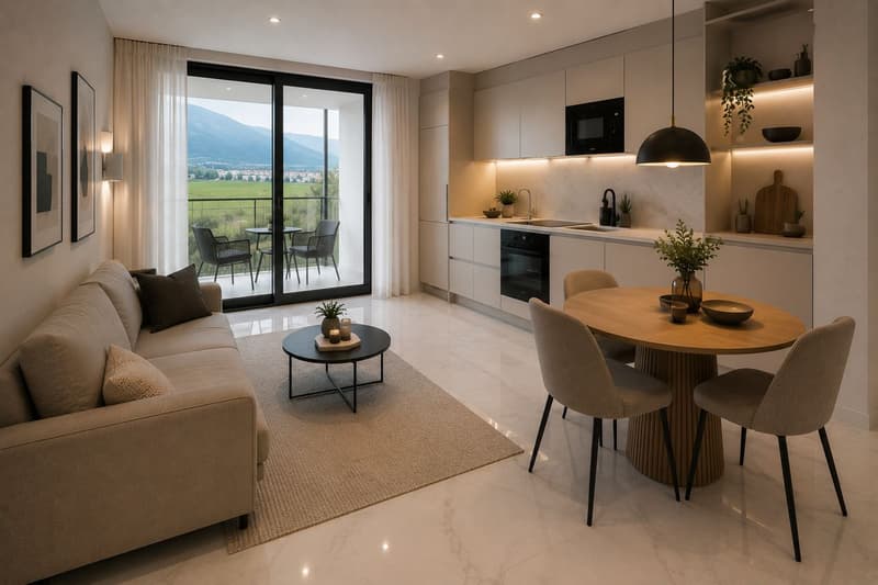 Elegant 1.5-room new build - Promotion des Bresoleys (1)