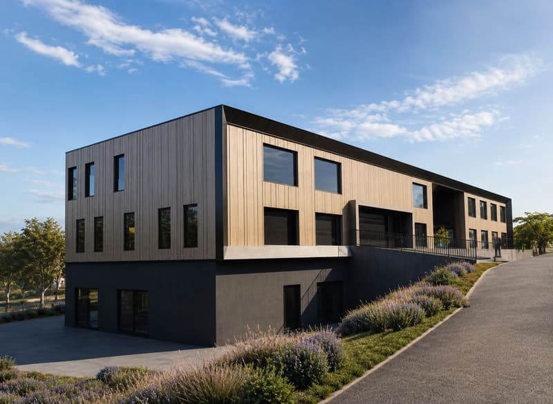 Modular professional spaces from 60 m² Chamoson (1)