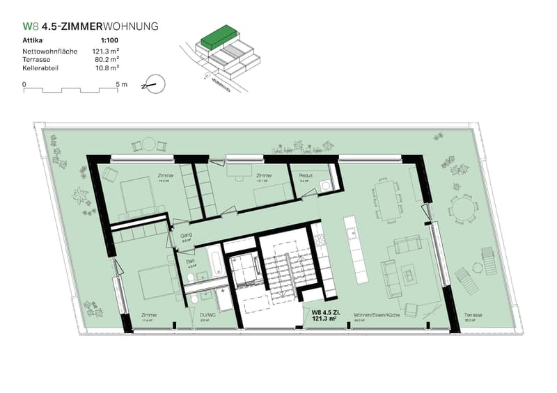 4.5 room apartment in Therwil (7)
