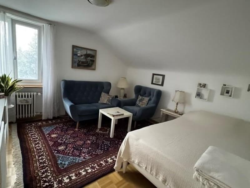 Für Sportliche und Junggebliebene, 2-Zimmerdachwohnung auf dem Bruderholz (2)