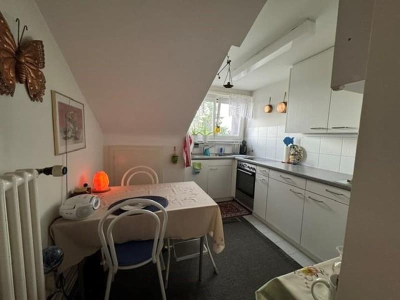 Für Sportliche und Junggebliebene, 2-Zimmerdachwohnung auf dem Bruderholz (5)