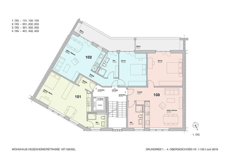 renovierte 1- Zimmerwohnung in Basel nähe Felix Platter Spital (8)