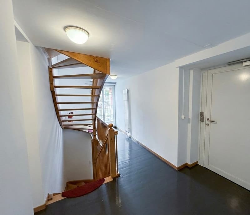 Treppenaufgang / Liftzugang OG