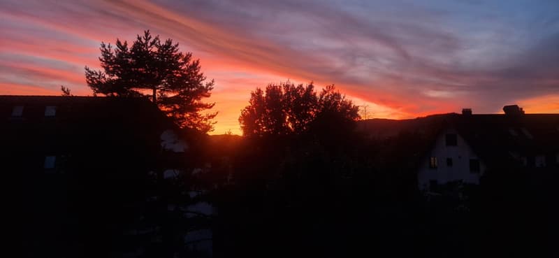 Balkon Sonnenuntergang