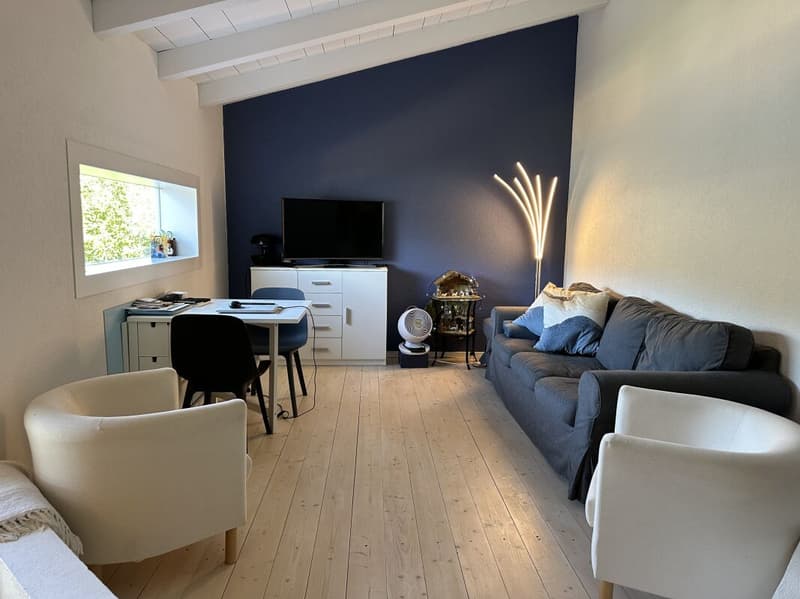 Zweitwohnsitz – Elegantes, angebautes Haus direkt am See in Bissone (10)