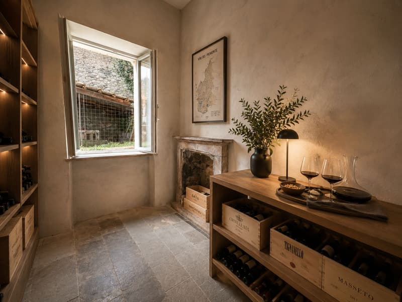Casa di nucleo con giardino: spazio verticale, soffitti alti e grandi volumi da valorizzare (10)