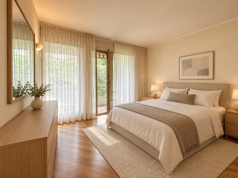 Lugano Castagnola – Elegante appartamento duplex con vista lago e suite ospiti indipendente (5)