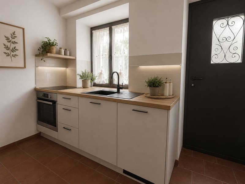 Charmant appartement duplex 2.5 pièces avec atelier/studio dans le centre du village de Novaggio (2)