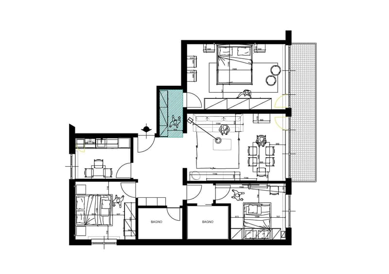 Elegante 4.5 locali ristrutturato in bella zona residenziale a Stabio (10)