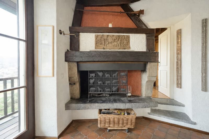Breganzona: authentisches Tessiner Dorfhaus aus der Epoche mit Blick auf die Täler (3)