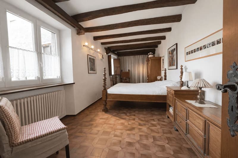 Breganzona: authentisches Tessiner Dorfhaus aus der Epoche mit Blick auf die Täler (5)