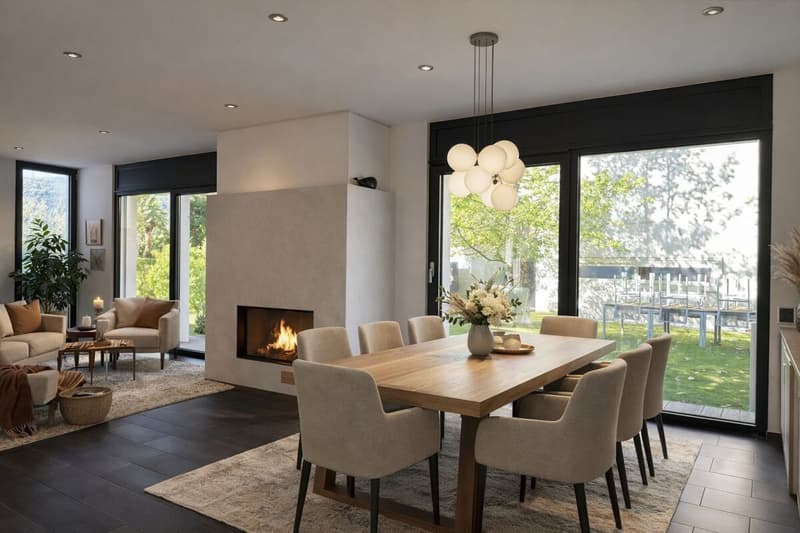 Maison individuelle de haut standing avec sauna, piscine intérieure et ascenseur (3)