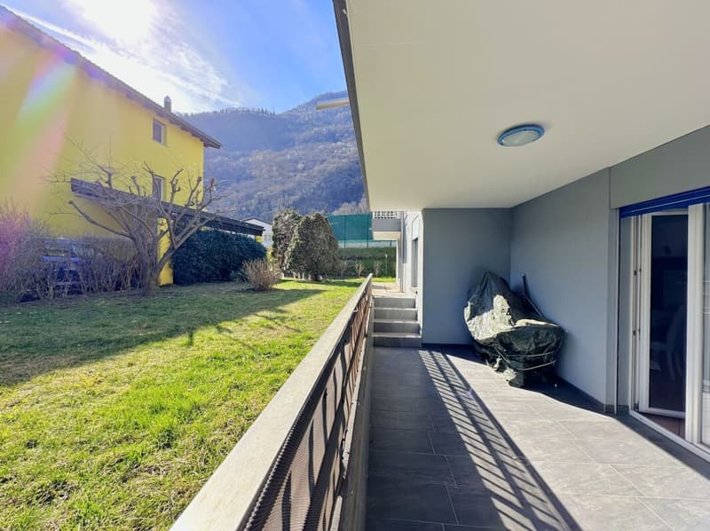 Spacieux appartement de 3,5 pièces au rez-de-chaussée à Gnosca (8)