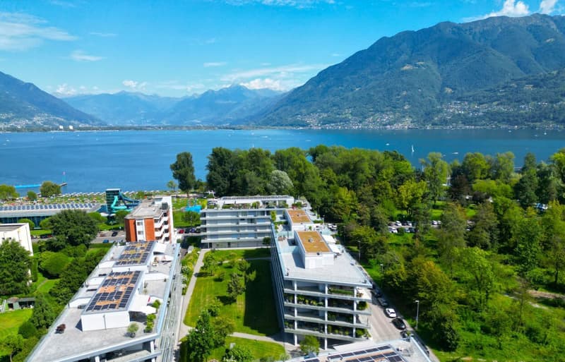 Locarno – elegante appartamento 3,5 locali con terrazza vista lago-Residenza Parcolago (1)