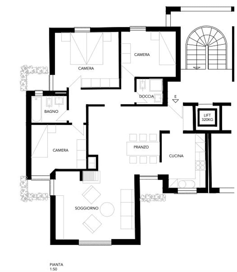 Spacious 4.5-room apartment in strategic location and excellent exposure (7)