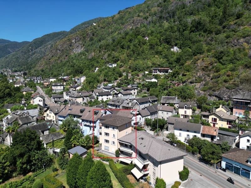 Interessante stabile di reddito in Valle Maggia (1)