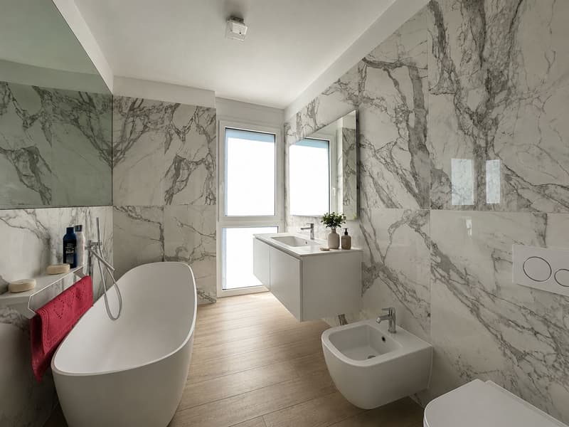 Magnifique appartement de 3.5 pièces avec jardin - Leche Park Bellinzona (7)