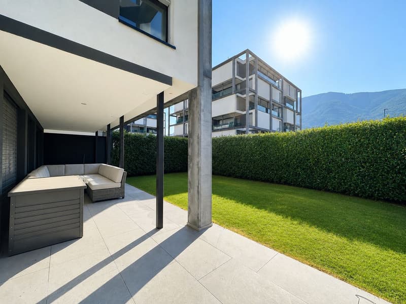 Magnifique appartement de 3.5 pièces avec jardin - Leche Park Bellinzona (10)