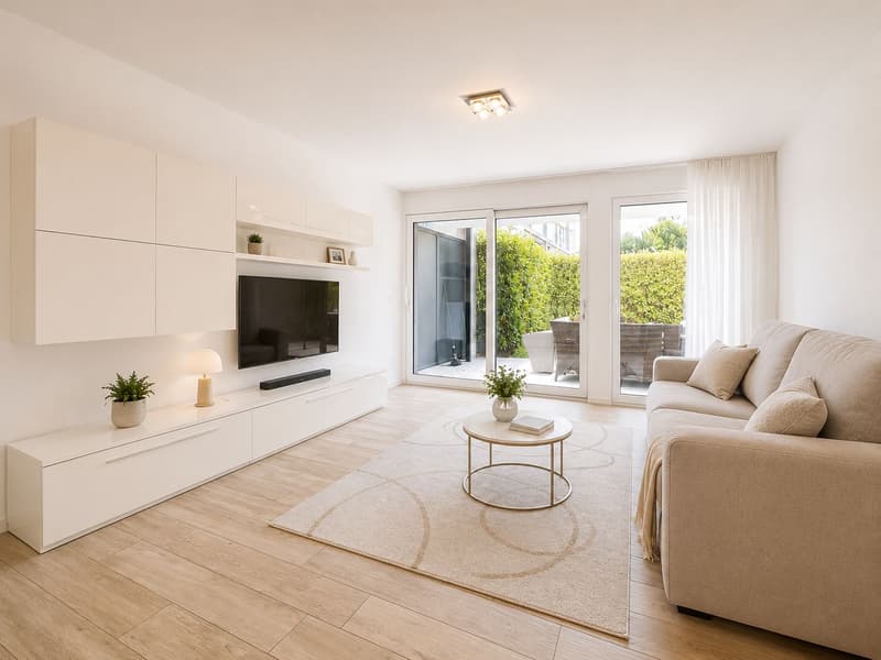 Magnifique appartement de 3.5 pièces avec jardin - Leche Park Bellinzona (3)