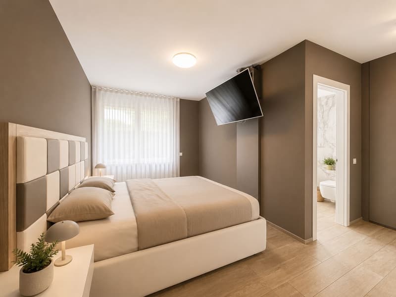 Magnifique appartement de 3.5 pièces avec jardin - Leche Park Bellinzona (5)