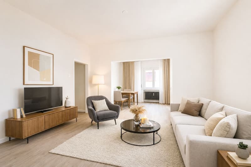 Comfortable 3.5-room apartment just a few minutes' walk from the center of Bellinzona (4)