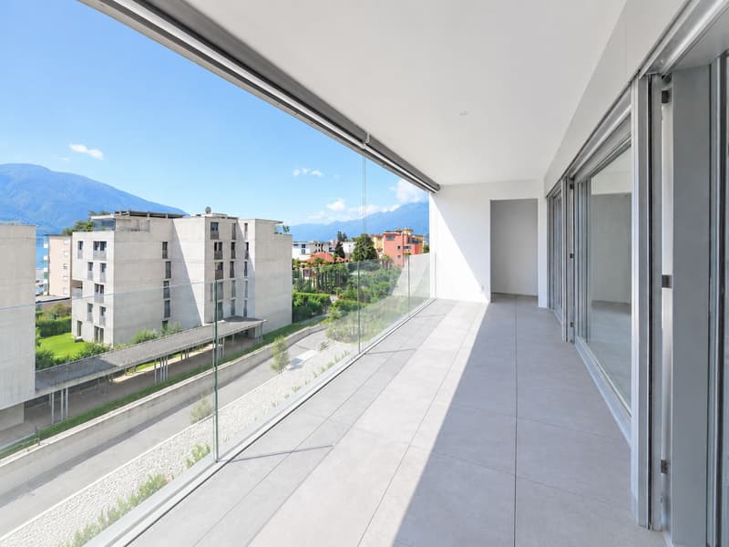 Moderne 2,5-Zimmer-Wohnung im Herzen von Minusio (1)
