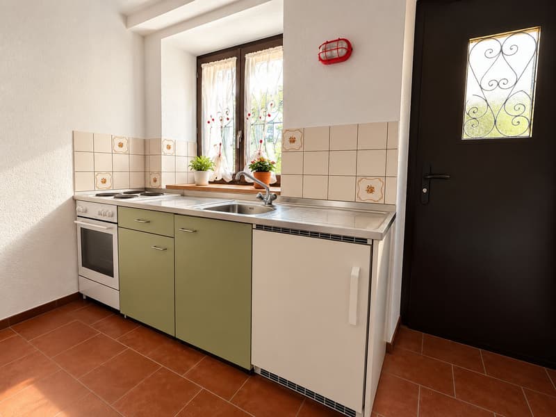 Charmante 2.5-Zimmer-Duplexwohnung mit Atelier/Studio im Dorfzentrum von Novaggio (1)