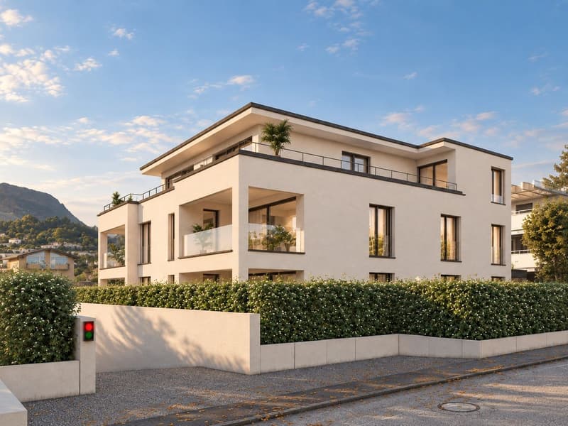 Ascona: Elegante 4.5-Zimmer-Wohnung mit Privatgarten (1)