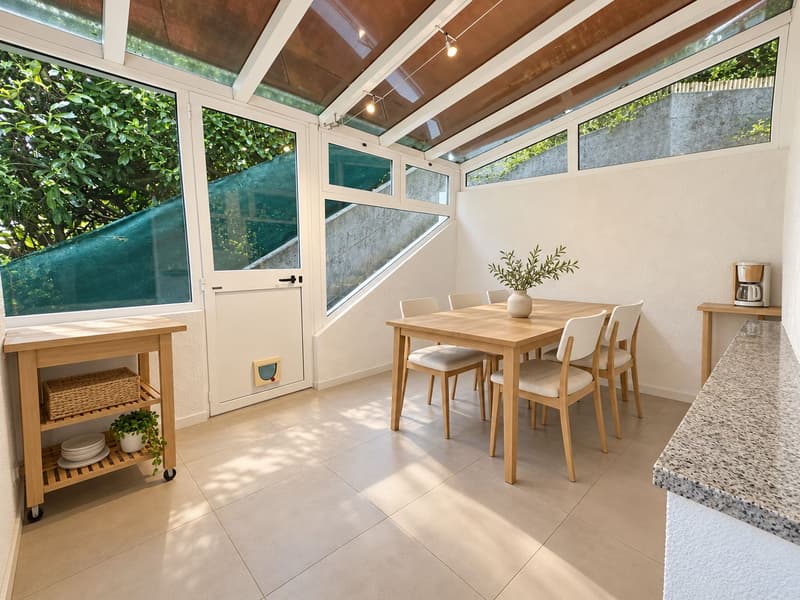 Casa a schiera ristrutturata, con terrazza panoramica e giardino privato fronte lago (9)
