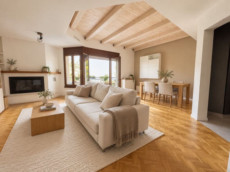 Casa a schiera ristrutturata, con terrazza panoramica e giardino privato fronte lago (2)