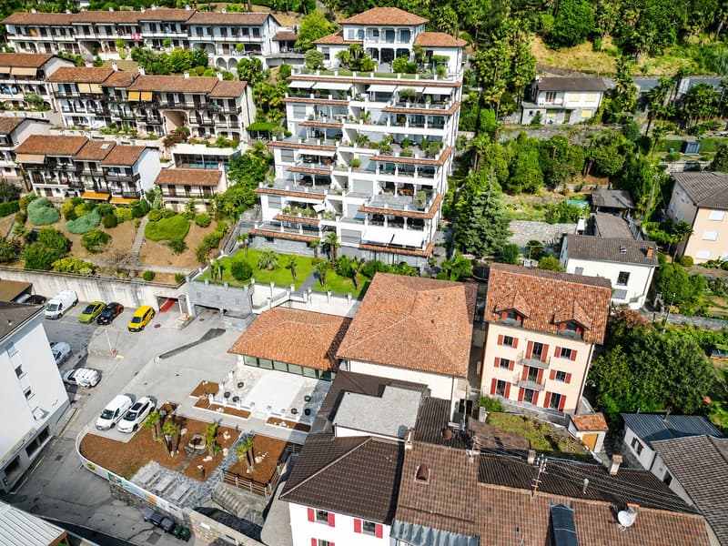 Sonnenverwöhnt: Helle 2.5-Zimmer-Wohnung mit freier Aussicht zum Verkauf in Brissago – Casa Gatti (7)