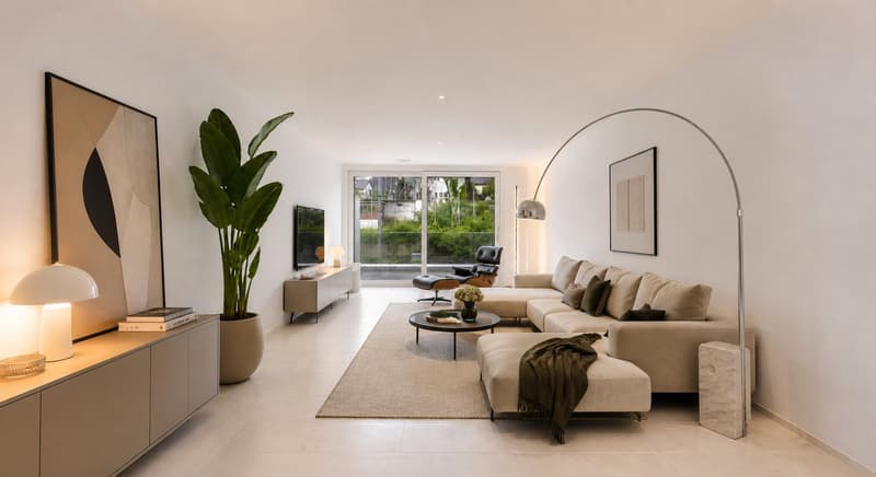 Modern attic apartment with spacious outdoor area (2)
