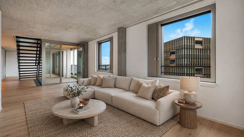 Appartamento penthouse con vista mozzafiato (1)