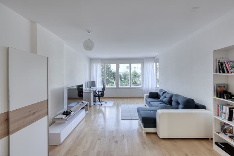 Appartamento moderno e centrale con area di giardino in un ambiente verde! (4)