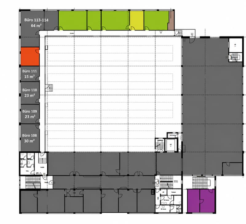 Flexible Büroflächen an der Lukasstrasse 18 in St. Gallen (6)