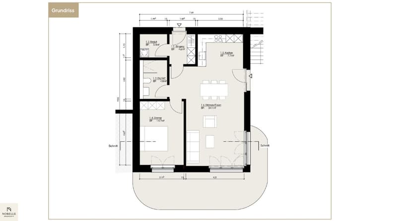 Sunny, modern, and high-quality – 2.5-room apartment with unobstructable views (14)