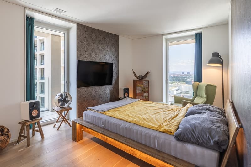 Appartamento esclusivo con vista panoramica sui tetti di Zurigo (5)