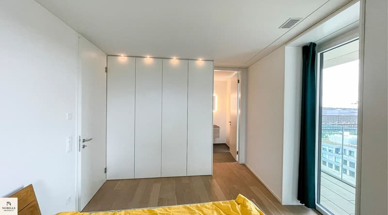 Appartamento moderno 2.5 locali al 13° piano con vista mozzafiato sulla città – Glattpark, Zurigo (16)