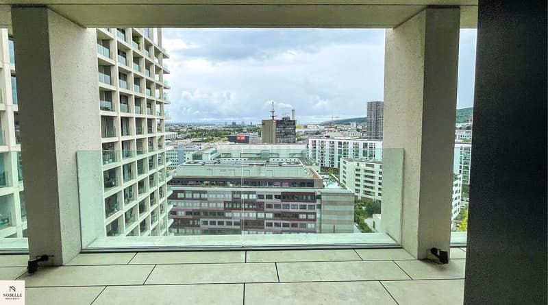 Appartamento moderno 2.5 locali al 13° piano con vista mozzafiato sulla città – Glattpark, Zurigo (18)