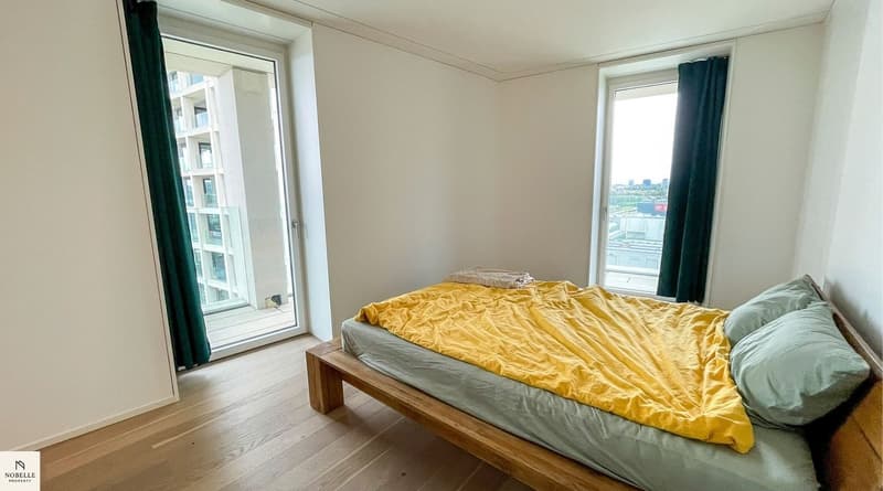 Appartamento moderno 2.5 locali al 13° piano con vista mozzafiato sulla città – Glattpark, Zurigo (15)